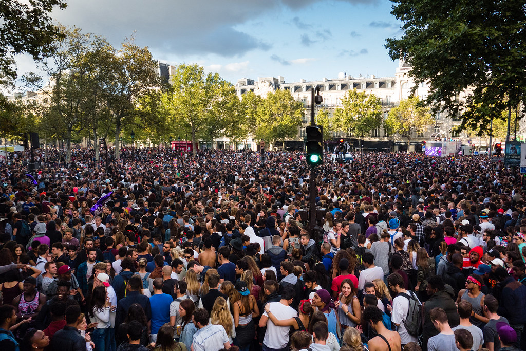 La Techno Parade Paris Erasmus Place