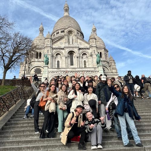 groupe d'etudiants erasmus