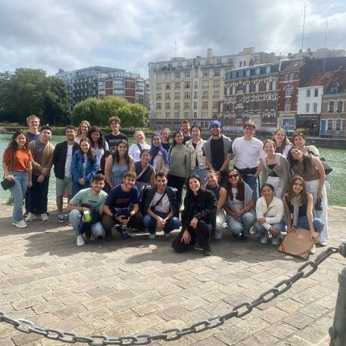 groupe d'etudiants erasmus