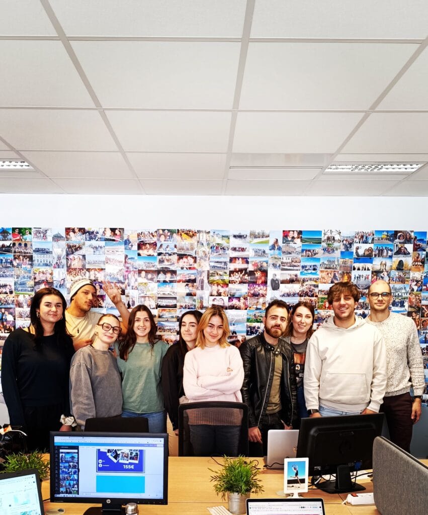 groupe d'etudiants erasmus